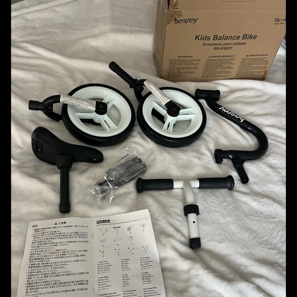 Besrey Kids Balance Bike Box
